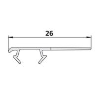 Kermi NOVA 2000 Vertical sealing gasket (6000348)