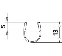 Kermi PASA / PASA XP Vertical sealing gasket (6031696)