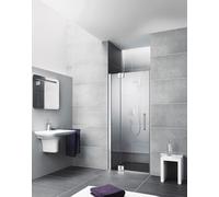 Kermi Pivot shower Doors PASA XP Left Fixed wall 1850 x 750 mm Grab bar Clear