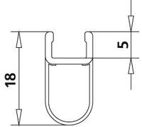Kermi RAYA Vertical sealing gasket (6034392)