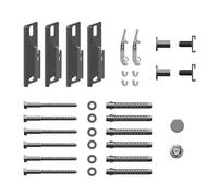 Kermi Wall Bracket Set Short Verteo For Type 10, WA 60Mm, White