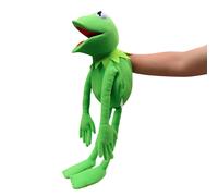 Kermit Frog Hand Puppet Frog Plush The Muppets Show Soft Frog Puppet Doll Suitable for Role Play -Green 24 Inches