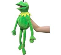 Kermit the Frog Hand Puppet Anime Plush Toy Frog Muppets Puppets for Children Kids Adults Gifts 23.6" Stitch Puppet Frog Teddy