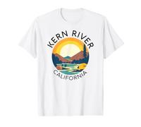 Kern River California Sequoia Forest Kernville Retro Camping Value Graphic T-Shirt
