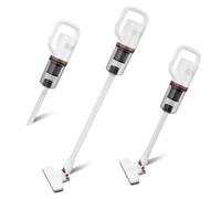 KEROMEE Cordless Vacuum Cleaner,Version 2 In1 Detachable Cordless Stick Vacuum Cleaner,for Home Pet Hair Carpet and Hard Floor(White)