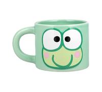 Keroppi Green Mug, Officially Licensed Sanrio Hello Kitty & Friends 400ml Large Ceramic Coffee Cup for Tea & Hot Chocolate, Kawaii Gift for Girls, Women, Teenagers| Paladone