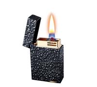 Kerosene Fire Lighter, Refillable Metal Lighter, Multiple Ignition Methods, Eco-Friendly for Candles, Bonfires, Cigarettes, Perfect for Collecting and Gifting