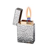Kerosene Fire Lighter, Refillable Metal Lighter, Multiple Ignition Methods, Eco-Friendly for Candles, Bonfires, Cigarettes, Perfect for Collecting and Gifting