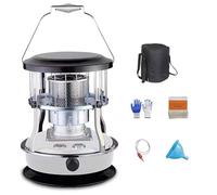 Kerosene Heater 2 in 1, 4.5L Adjustable Paraffin Heater for Indoor Use, 8900 BTU/H, Lasts 16-20h, Camping and Cooking, Includes Wick, Efficient Water Boiling Heater