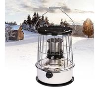 Kerosene Heater, Portable Kerosene Stove, Camping Heater for Inside Tent, 6L Kerosene Stove Heater Stainless Steel Paraffin Fuel, Suitable For Indoor Outdoor, 12.8 * 17.72 in, White