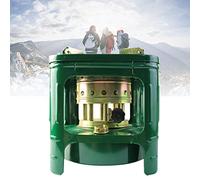 Kerosene Heater Stove, Lightweight Camp Stove Backpacking for Hiking Barbecue Ice Fishing, Outdoor 8 Core Camping Kerosene Diesel Alcohol Stove