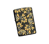 Kerosene Lighter Shell Compatible with Zippo, Black with Gold Dragon Design, Outer Case Only for Customizable Inserts - Unique Accessory for Personalization