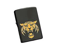 Kerosene Lighter Shell Compatible with Zippo, Black with Gold Dragon Design, Outer Case Only for Customizable Inserts - Unique Accessory for Personalization