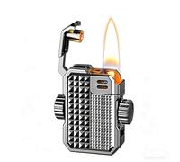 Kerosene Lighter, Windproof Metal Design, Portable and Durable Alloy Construction, Perfect for Camping, Hiking, Outdoor Activities, and Unique Gift Ideas