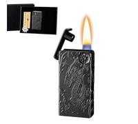 Kerosene Lighter with Multiple Ignition Methods, Voice-Controlled Soft Flame, Portable and Reusable, Ideal for Candles, Collectors, and Men's Gifts