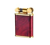 Kerosene Lighter with One-Touch Ejection, Refillable, Old-Fashioned Design, Perfect for Camping or Business Gifts