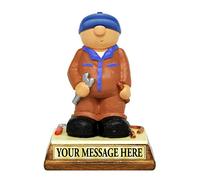 Kerr Characters Plumber Gift - Birthday Fathers Day Present Retirement Thank You Personalised Dad Son Uncle Funny Novelty Gift gift idea for him for men Keepsake Plumber gifts