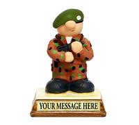 Kerr Characters Royal Marines Commando Gift - Birthday Retirement Army Present Dad Son Grandad gift idea for him - Personalised. Passing Out Promotion Recruit Anniversary personalized Custom