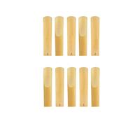 KERREY 10pcs/1pack Sax Reeds Strength 2.0 Alto BE Saxophone Reeds Wind Instrument Accessories Sax Replacement Part