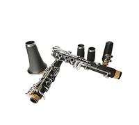 KERREY Adult Musical Instrument Falling B Clarinet Surface Nickel-plated Black Wind Instrument Beginner Grade Test Woodwind Instrument Standard Clarinet Set