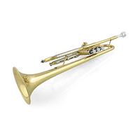 KERREY B-flat Trumpet Standard White Copper Voice-changing Tube Body Two-color Lacquer Gold Trumpet Standard Trumpet
