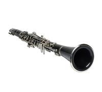 KERREY Beginner Bakelite Clarinet Imitation Wood Falling Bb Black Tube Matt 17-key Nickel-plated Key Standard Clarinet Set