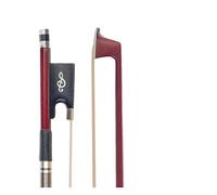 KERREY Colored Seashell Ebony Around The Silver Black Line For 4/4 Violin Bow Fiddle Bow