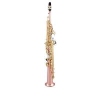 KERREY Drop B Tone Integrated Straight Tube Saxophone Duct Phosphor Copper Tube student saxophone beginner