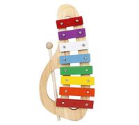KERREY Glockenspiel Percussion Instrument Rainbow Eight-tone Hand Knock Piano Educational Music Enlightenment Percussion Xylophone