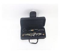 KERREY Intermediate Clarinet 17 Keys Clarinet Bakelite Or Ebony Wood Body Sliver Keys Musical Instrument With Accessories (Color : Bakelite)