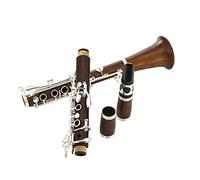 KERREY Intermediate Clarinet Clarinet Bb Tune Redwood Clarinet 17 Keys Playing Musical Instrument