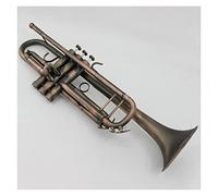 KERREY Musical Trumpets Brass Bb Trumpet Unique Antique Copper Simulation Surface Trumpet Brass Instruments Standard Trumpet