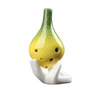 KERREY ocarina Long Mouth Gradual Change Pottery Ocarina 6 Hole Creativity Color Student Ceramics Ocarina Handmade Beginner AC Tone (Color : 02)