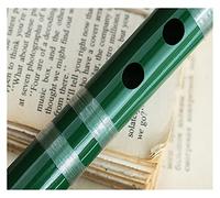 KERREY student bamboo flute Playing The Flute Musical Instrument Bitter Bamboo Flute Beginners Entry Student Teaching (Color : Green D Tune)