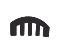 KERREY Violin Mute Part Rubber Violin Mute Silencer For 4/4 3/4 1/2 Violino Practice Acessories Colorful Rubber Mute Fiddle Acessories Kit (Color : Black)