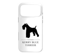 Kerry Blue Terrier Black Silhouette Case for iPhone 17 Pro Max