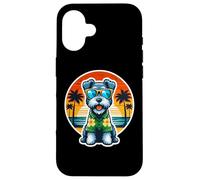 Kerry Blue Terrier Dog Owner Summer Vibes Vacation Holiday Case for iPhone 16