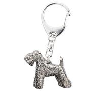 Kerry Blue Terrier Made in U.K Artistic Style Dog Key Ring Collection