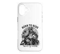 Kerry Blue Terrier ride motorbike & footbal - soccer DIGOR Case for iPhone 16 Plus