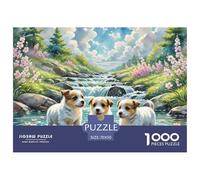 Kerry Blue Terrierjigsaw Puzzle Adult 1000 Pieces, Impossible Hard Challenging Puzzle, Creative Christmas Toy Gifts for Boys/Girls, Adults And Kids Age 12+ 70x50cm/1000pcs