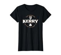 Kerry Ireland Label Coordinates 2C Value Graphic T-Shirt, Women, Black, M