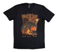Rock Off officially licensed products Kerry King from Hell I Rise Hell King T Shirt L Black