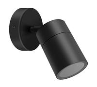 Kerry Outdoor Wall Lights, IP65 Waterproof Outside Lighting Mains Powered, External Black Stainless Steel Adjustable Spotlights, Exterior Wall Mount Sconce Downlight for Front Door, Proch (Bulb Excl.)