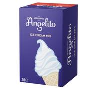 Kerrymaid Angelito Ice Cream Mix 10L x 1 - Soft Serve Vanilla Ice Cream Base - Ready to Use, Smooth & Creamy Texture - Ideal for Dessert Shops, Cafés, Events with Welari Thank You Card | (1 Pack)