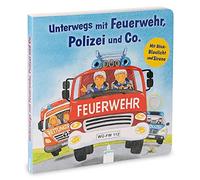 Kerstin M. Schu Unterwegs mit Feuerwehr, Polizei und Co. Mit Blink-B (Paperback)