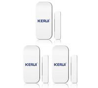 KERUI 3 x Magnetic Wireless Sensor Intruder Alarms for Doors and Windows