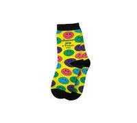Kerusso Choose Joy, 1 Thess. 5:16, Multicolor One Size Fits Most Cotton Blend Everyday Crew Socks, Multicolor, One Size