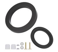 kerwinn RV Toilet Dual Seal Kit ，385311652 RV Toilet Seal Ring + 385311658 Flush Ball Seal ，Compatible with Dometic 300/310/320 ，High-Grade Rubber Seals ，Easy Install, Leak/Odor Prevention