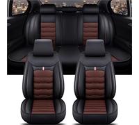 KERYJFF Compatible With BMW For E91 For E92 Car Interior Details Accessories Seats Cover Beautiful Decoration Car Seat Cushions(Black Brown 5 Seats A)
