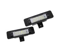 KERYJFF License Lamp Assembly Compatible With Lincoln For MKX 2007 2008 2009 2010 2011 2012 2013 2014 Automotive License Number Plate Light 8T5Z13550B 8T5Z13550A